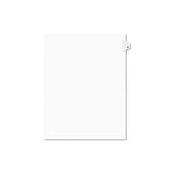 Preprinted Legal Exhibit Side Tab Index Dividers, Avery Style, 10-tab, 27, 11 X 8.5, White, 25-pack, (1027)