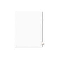 Preprinted Legal Exhibit Side Tab Index Dividers, Avery Style, 10-tab, 49, 11 X 8.5, White, 25-pack, (1049)