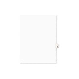 Preprinted Legal Exhibit Side Tab Index Dividers, Avery Style, 10-tab, 67, 11 X 8.5, White, 25-pack, (1067)