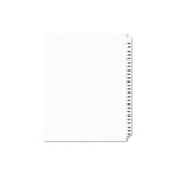 Preprinted Legal Exhibit Side Tab Index Dividers, Avery Style, 25-tab, 226 To 250, 11 X 8.5, White, 1 Set, (1339)