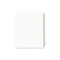 Preprinted Legal Exhibit Side Tab Index Dividers, Avery Style, 25-tab, 326 To 350, 11 X 8.5, White, 1 Set, (1343)