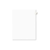 Preprinted Legal Exhibit Side Tab Index Dividers, Avery Style, 26-tab, B, 11 X 8.5, White, 25-pack, (1402)