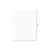 Preprinted Legal Exhibit Side Tab Index Dividers, Avery Style, 26-tab, M, 11 X 8.5, White, 25-pack, (1413)