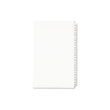 Preprinted Legal Exhibit Side Tab Index Dividers, Avery Style, 25-tab, 26 To 50, 14 X 8.5, White, 1 Set, (1431)