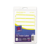 Printable 4" X 6" - Permanent File Folder Labels, 0.69 X 3.44, White, 7-sheet, 36 Sheets-pack, (5209)