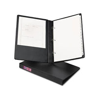 Legal Durable Non-view Binder With Round Rings, 3 Rings, 1" Capacity, 14 X 8.5, Black, (6400)