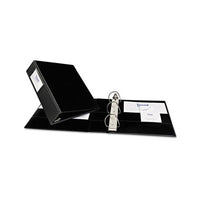Durable Non-view Binder With Durahinge And Ezd Rings, 3 Rings, 2" Capacity, 11 X 8.5, Black, (8502)