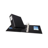Durable Non-view Binder With Durahinge And Ezd Rings, 3 Rings, 3" Capacity, 11 X 8.5, Black, (8702)