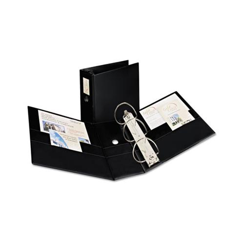 Durable Non-view Binder With Durahinge And Ezd Rings, 3 Rings, 5" Capacity, 11 X 8.5, Black, (8901)