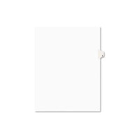 Preprinted Legal Exhibit Side Tab Index Dividers, Avery Style, 10-tab, 8, 11 X 8.5, White, 25-pack