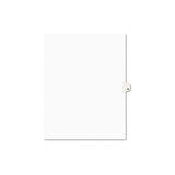 Preprinted Legal Exhibit Side Tab Index Dividers, Avery Style, 10-tab, 13, 11 X 8.5, White, 25-pack