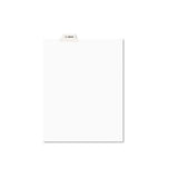 Avery-style Preprinted Legal Bottom Tab Dividers, Exhibit S, Letter, 25-pack