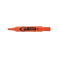 Hi-liter Desk-style Highlighters, Chisel Tip, Fluorescent Orange, Dozen