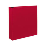 Durable Non-view Binder With Durahinge And Slant Rings, 3 Rings, 2" Capacity, 11 X 8.5, Red