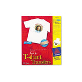 Fabric Transfers, 8.5 X 11, White, 12-pack