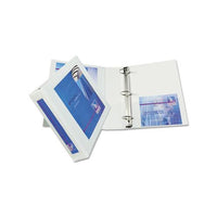 Framed View Heavy-duty Binders, 3 Rings, 2" Capacity, 11 X 8.5, White