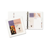Framed View Heavy-duty Binders, 3 Rings, 1" Capacity, 11 X 8.5, White