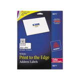 Vibrant Laser Color-print Labels W- Sure Feed, 1 1-4 X 2 3-8, White, 450-pack