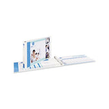 Heavy-duty View Binders, 3 Rings, 3" Capacity, 11 X 17, White