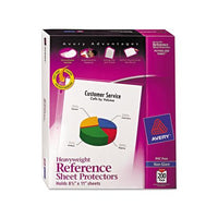 Top-load Poly Sheet Protectors, Heavyweight, Letter, Nonglare, 200-box