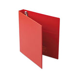Heavy-duty Non-view Binder With Durahinge And One Touch Ezd Rings, 3 Rings, 1" Capacity, 11 X 8.5, Red