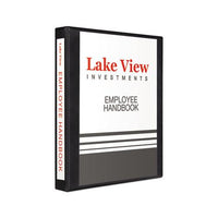 Heavy-duty View Binder With Durahinge And One Touch Ezd Rings, 3 Rings, 1" Capacity, 11 X 8.5, Black