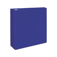 Heavy-duty View Binder With Durahinge And Locking One Touch Ezd Rings, 3 Rings, 3" Capacity, 11 X 8.5, Pacific Blue