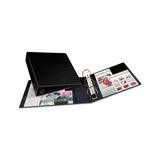 Heavy-duty Non-view Binder With Durahinge And One Touch Ezd Rings, 3 Rings, 2" Capacity, 11 X 8.5, Black