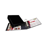 Heavy-duty Non-view Binder With Durahinge And Locking One Touch Ezd Rings, 3 Rings, 3" Capacity, 11 X 8.5, Black