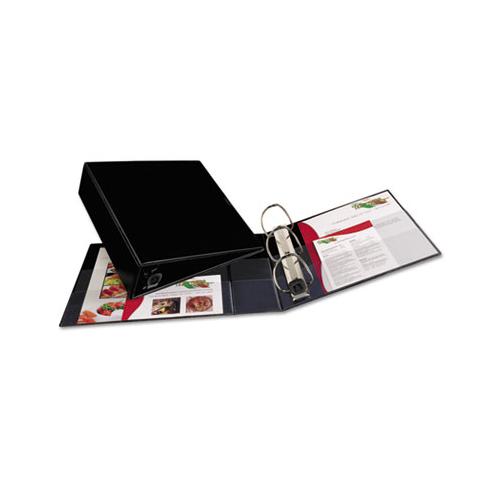 Heavy-duty Non-view Binder With Durahinge And Locking One Touch Ezd Rings, 3 Rings, 3" Capacity, 11 X 8.5, Black