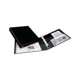 Heavy-duty Non-view Binder With Durahinge And One Touch Ezd Rings, 3 Rings, 1" Capacity, 11 X 8.5, Black