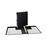 Heavy-duty Non-view Binder With Durahinge And One Touch Ezd Rings, 3 Rings, 1" Capacity, 11 X 8.5, Black