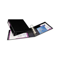 Heavy-duty Non-view Binder With Durahinge And One Touch Ezd Rings, 3 Rings, 2" Capacity, 11 X 8.5, Black