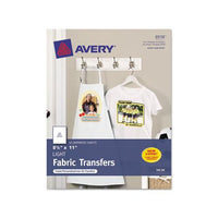 Fabric Transfers, 8.5 X 11, White, 18-pack