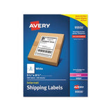 White Shipping Labels-bulk Packs, Inkjet-laser Printers, 5.5 X 8.5, White, 2-sheet, 250 Sheets-box