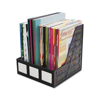 Literature File, Three Slots, Black