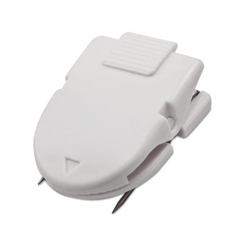 Wall Clips For Fabric Panels, 60 Sheets, White, 10-box