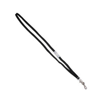 Deluxe Safety Lanyards, J-hook Style, 36" Long, Black, 24-box