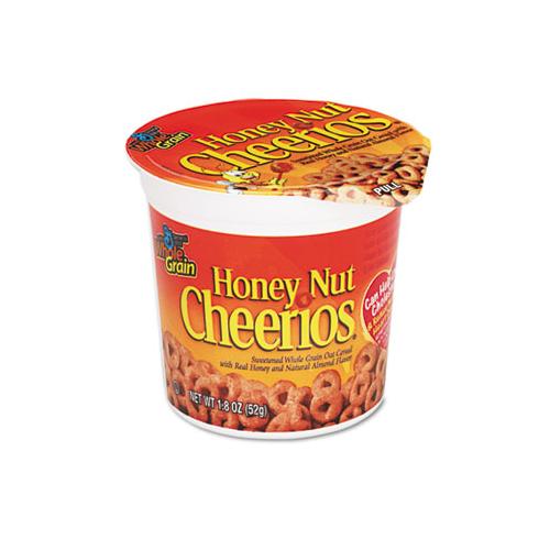 Honey Nut Cheerios Cereal, Single-serve 1.8 Oz Cup, 6-pack