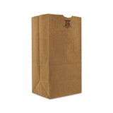 Grocery Paper Bags, 57 Lbs Capacity, #25, 8.25"w X 6.13"d X 15.88"h, Kraft, 500 Bags