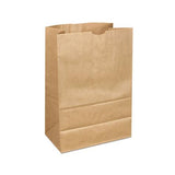 Grocery Paper Bags, 40 Lbs Capacity, 1-6 40-40#, 12"w X 7"d X 17"h, Kraft, 400 Bags