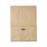 Grocery Paper Bags, 57 Lbs Capacity, 1-6 Bbl, 12"w X 7"d X 17"h, Kraft, 500 Bags