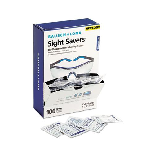 Sight Savers Premoistened Lens Cleaning Tissues, 100 Tissues-box