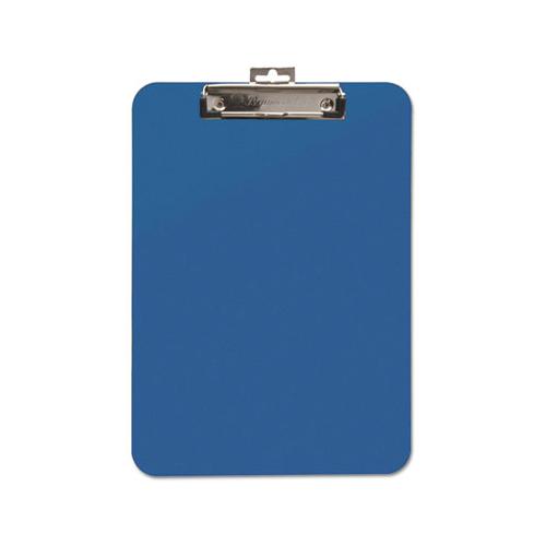 Unbreakable Recycled Clipboard, 1-4" Capacity, 8 1-2 X 11, Blue