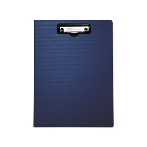 Portfolio Clipboard With Low-profile Clip, 1-2" Capacity, 8 1-2 X 11, Blue