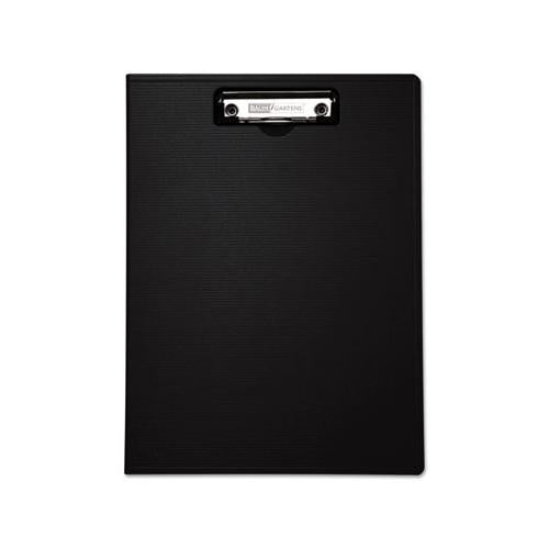 Portfolio Clipboard With Low-profile Clip, 1-2" Capacity, 8 1-2 X 11, Black