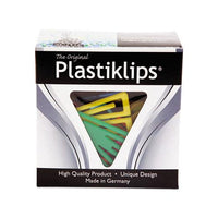Plastiklips Paper Clips, Extra Large, Assorted Colors, 50-box