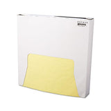 Grease-resistant Paper Wraps And Liners, 12 X 12, Yellow, 1000-box, 5 Boxes-carton