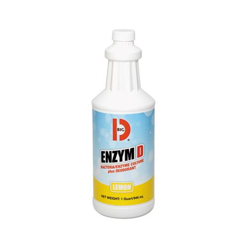 Enzym D Digester Liquid Deodorant, Lemon, 32oz, 12-carton
