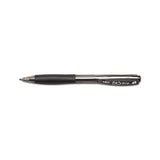 Bu3 Retractable Ballpoint Pen, Bold 1 Mm, Black Ink-barrel, Dozen